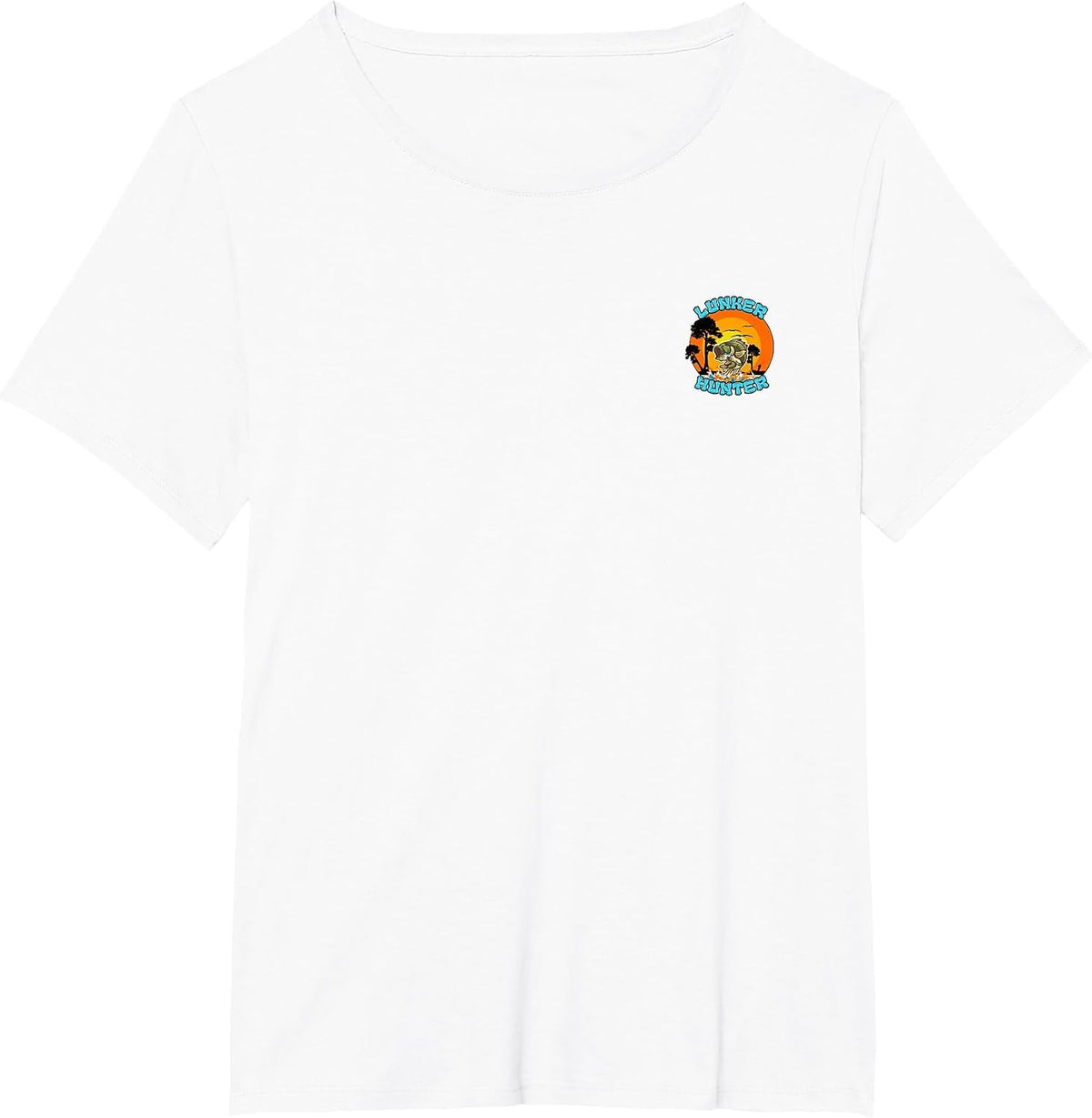 Bass Fishing Angler Fisherman T-Shirt - White