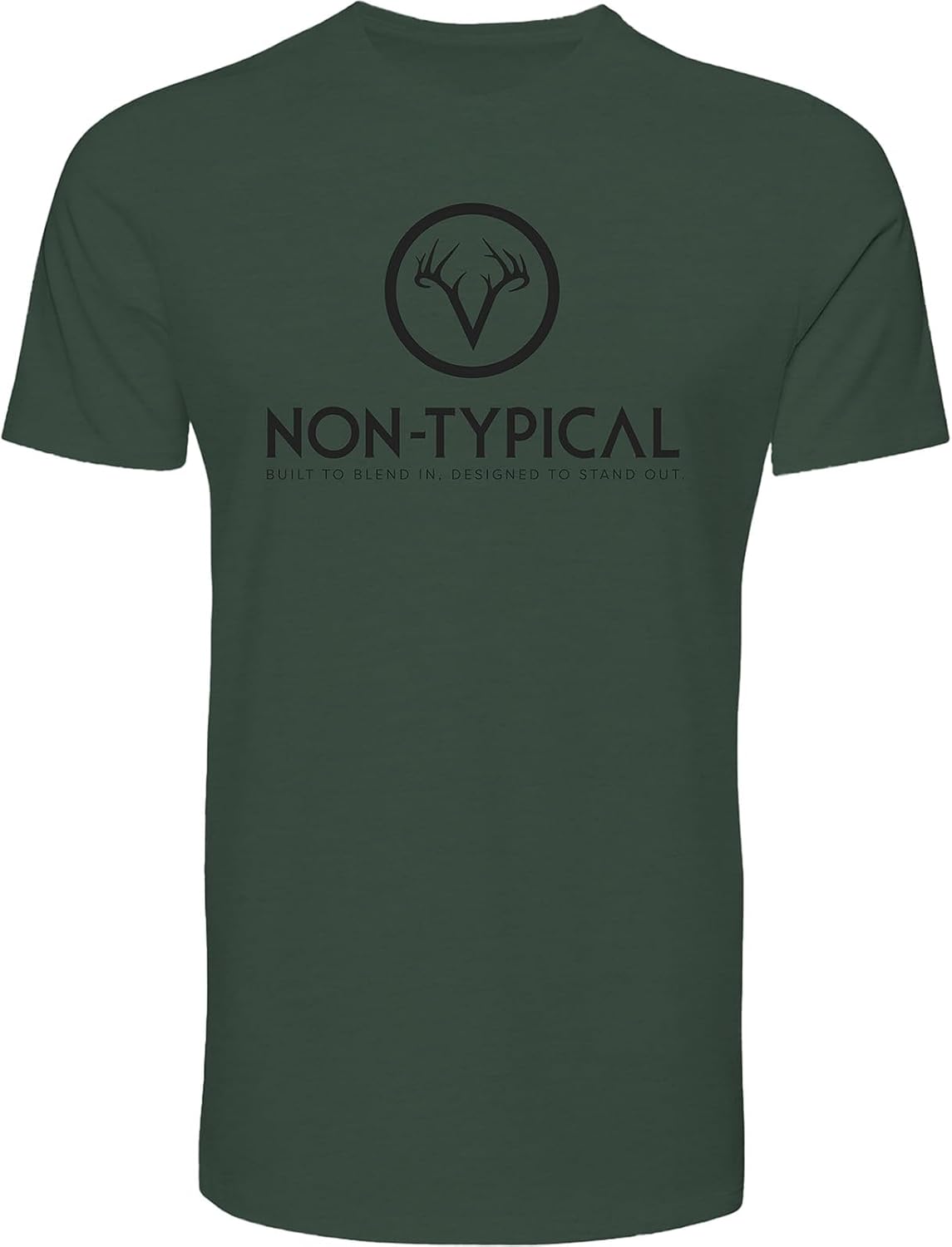 Drake Waterfowl Men's Non-Typical Logo Casual T-Shirt - Douglas Fir