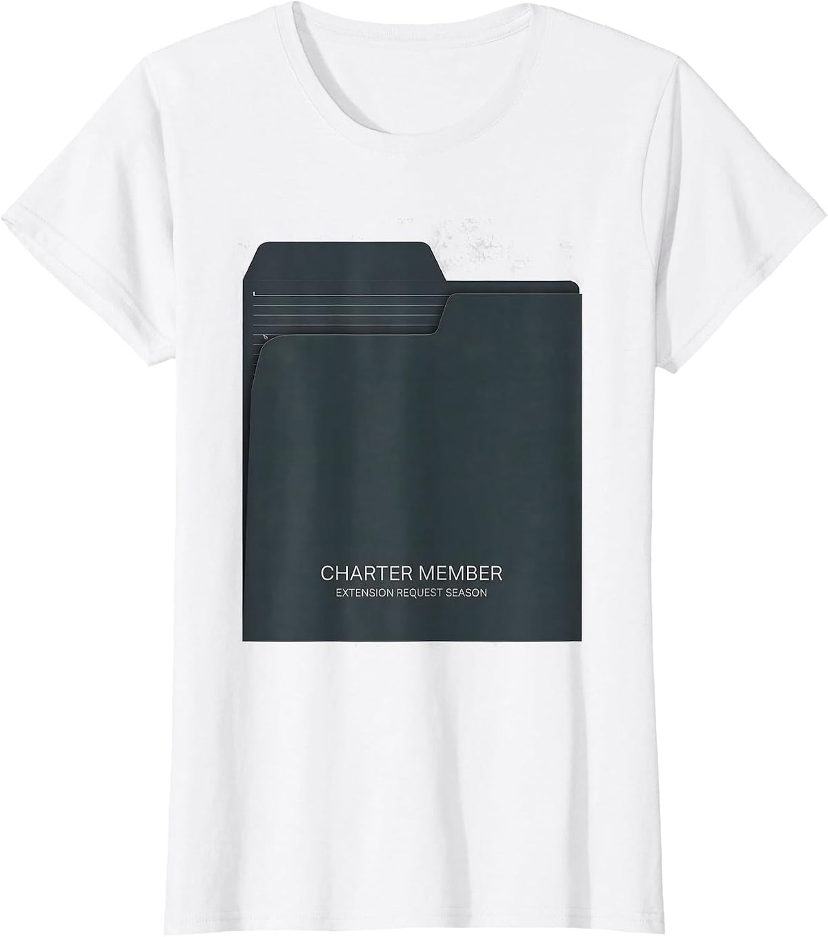 Women's Charter Member Extension Request Season Special Education T-Shirt - White