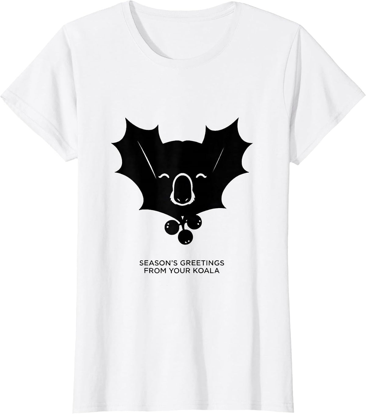 Women's Season's Greetings From Your Koala Funny Koala Lover T-Shirt - White