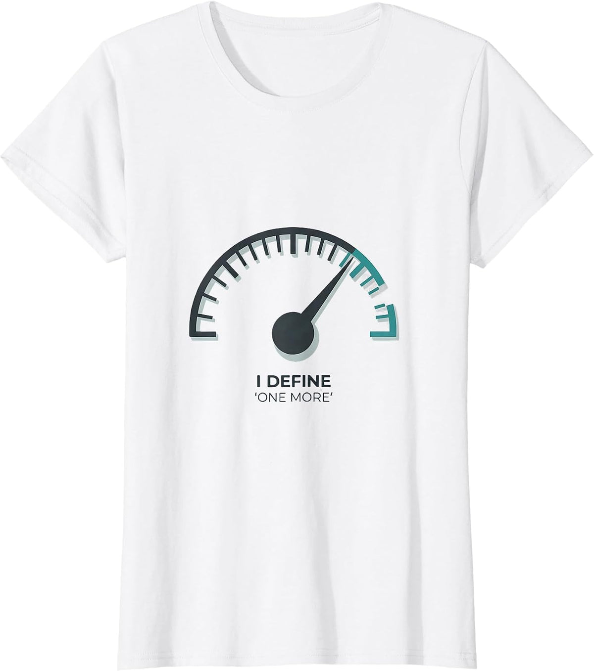 I Define One More Minimalist Physical Therapist Motivational T-Shirt - White