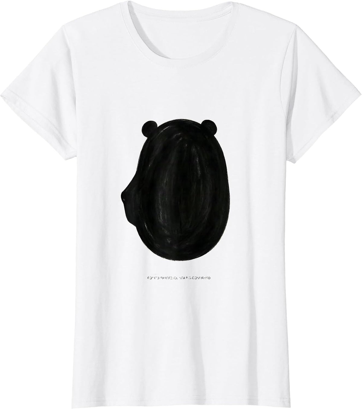 Women's Potato-Shaped, Guinea Pig Confirmed Funny Pig Lover Novelty T-Shirt - White