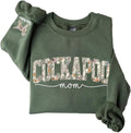 Personalized Dog Mom Sweatshirt, Dog Lover Crewneck, Gift Idea for Pet Owner, Cozy Outfit for Women, Mom Gift - Cockapoo