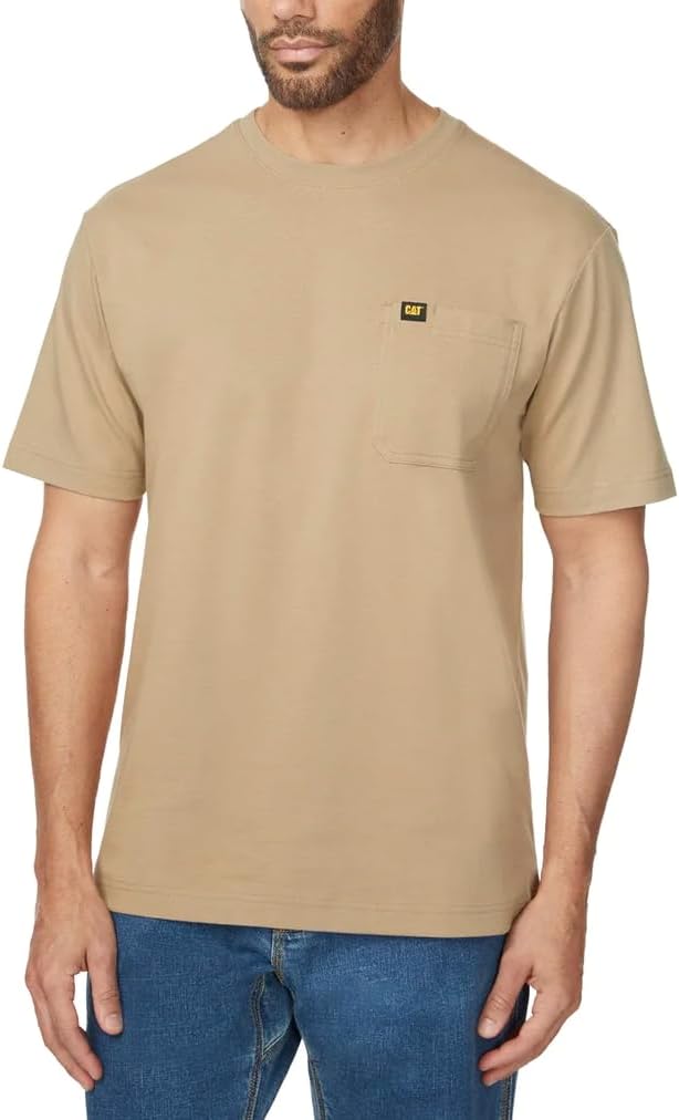 Caterpillar Men's Trademark T-Shirt - Tan