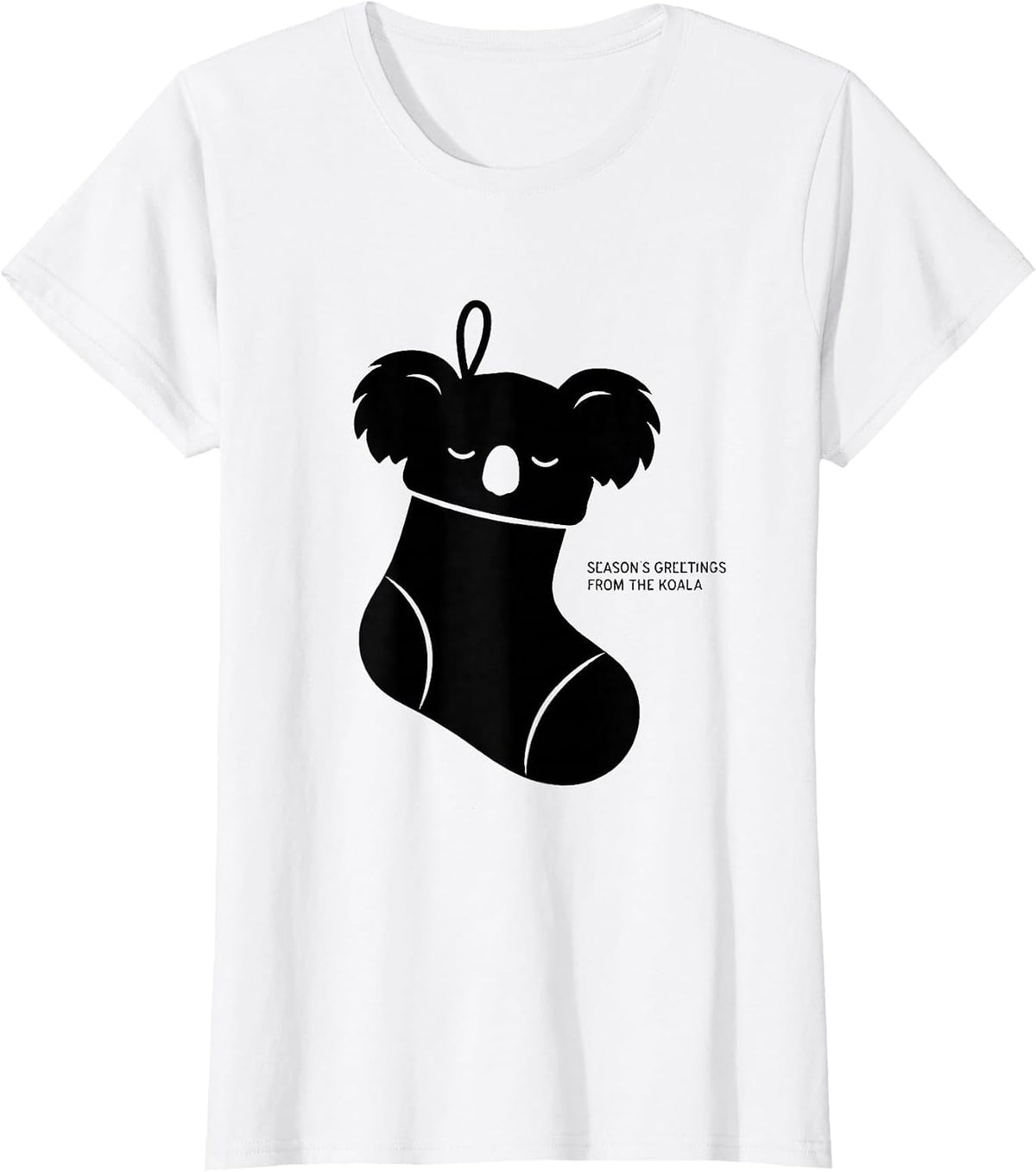 Season's Greetings From The Koala Funny Koala Lover T-Shirt - White