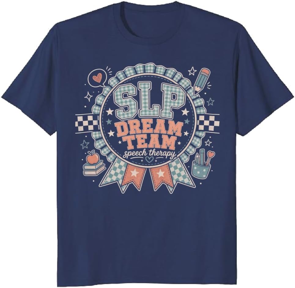 Speech Team T-Shirt ABC Orbit Classroom Stars Graphic Tee - S10