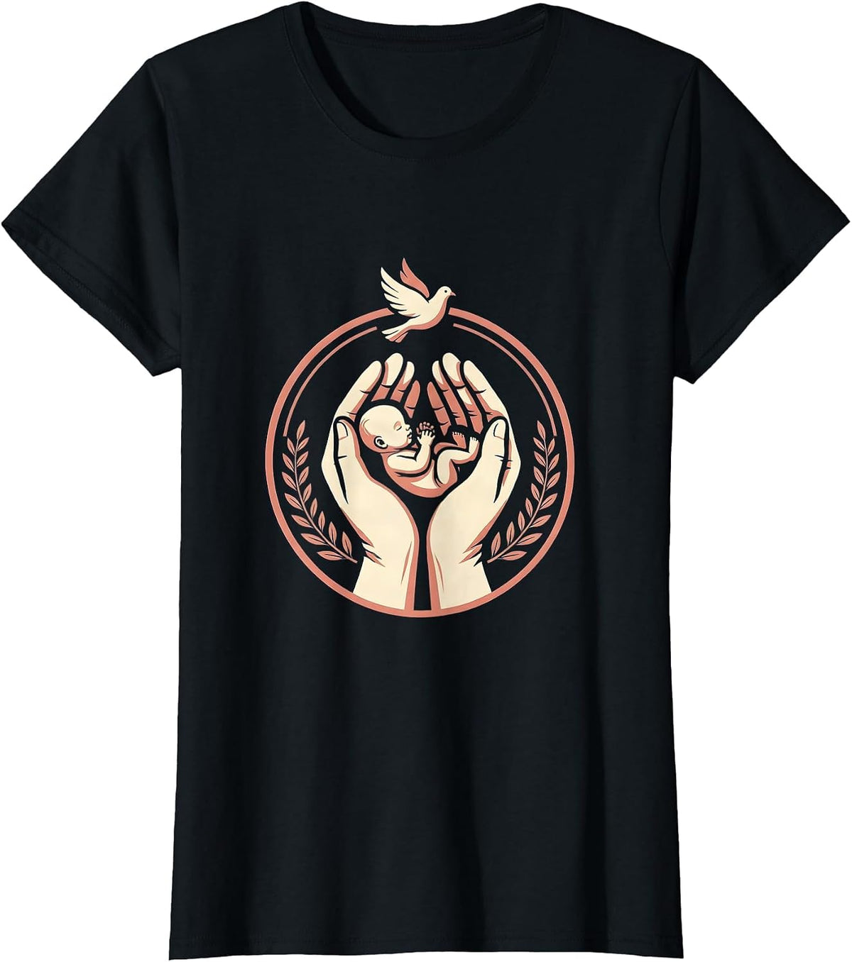 Premature Baby NICU Nursing Graphic Design T-Shirt - Black