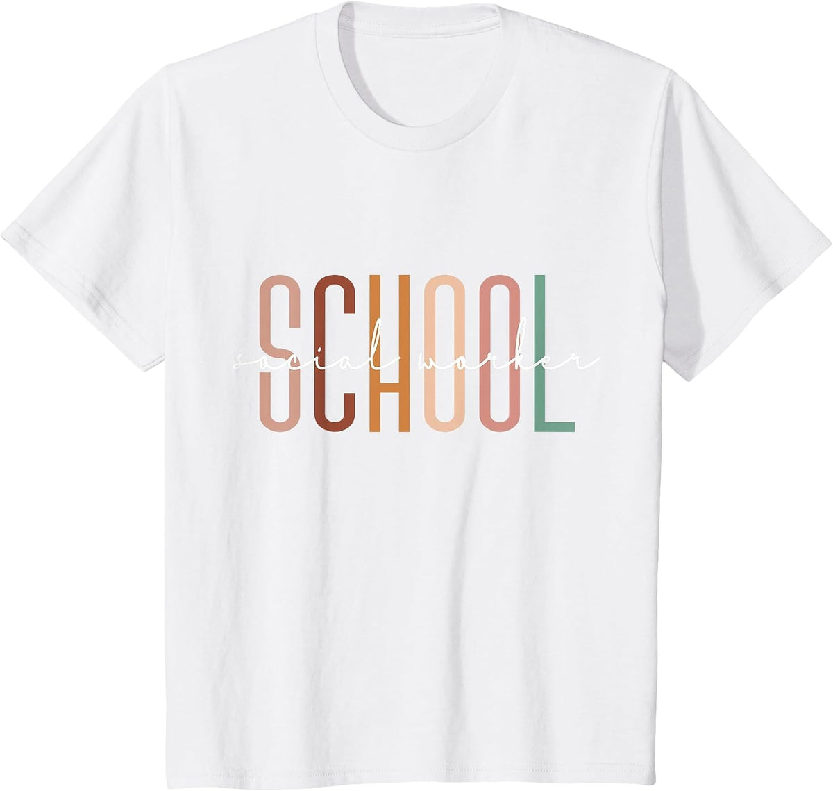 School Social Worker SSW Social Work Student Grad T-Shirt - White