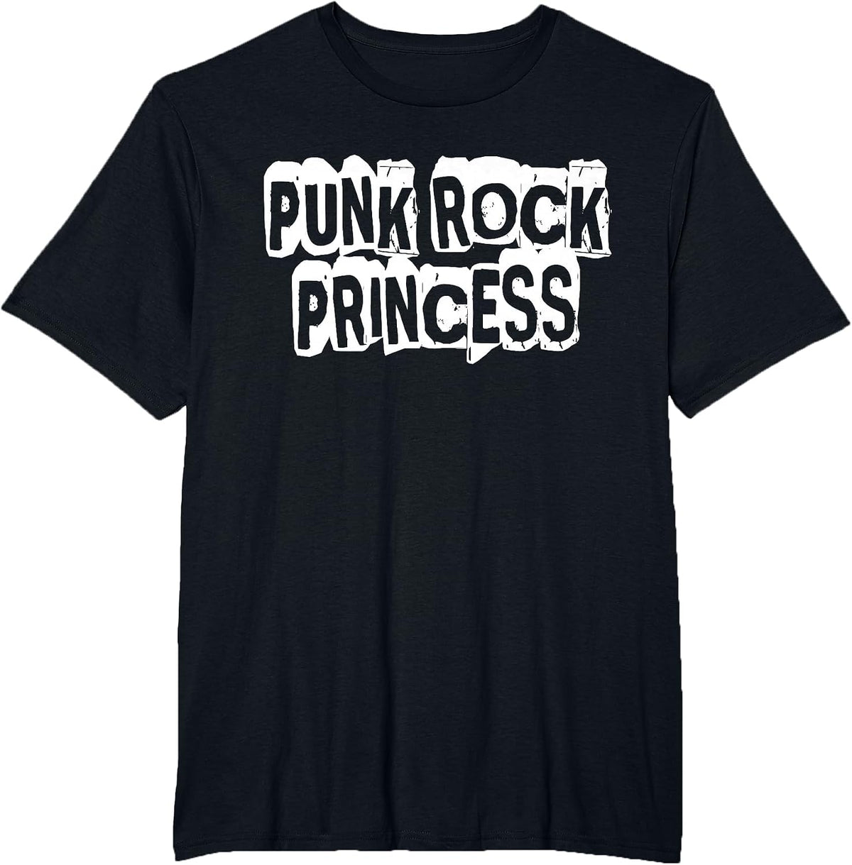Punk Rock Princess T-Shirt - Black