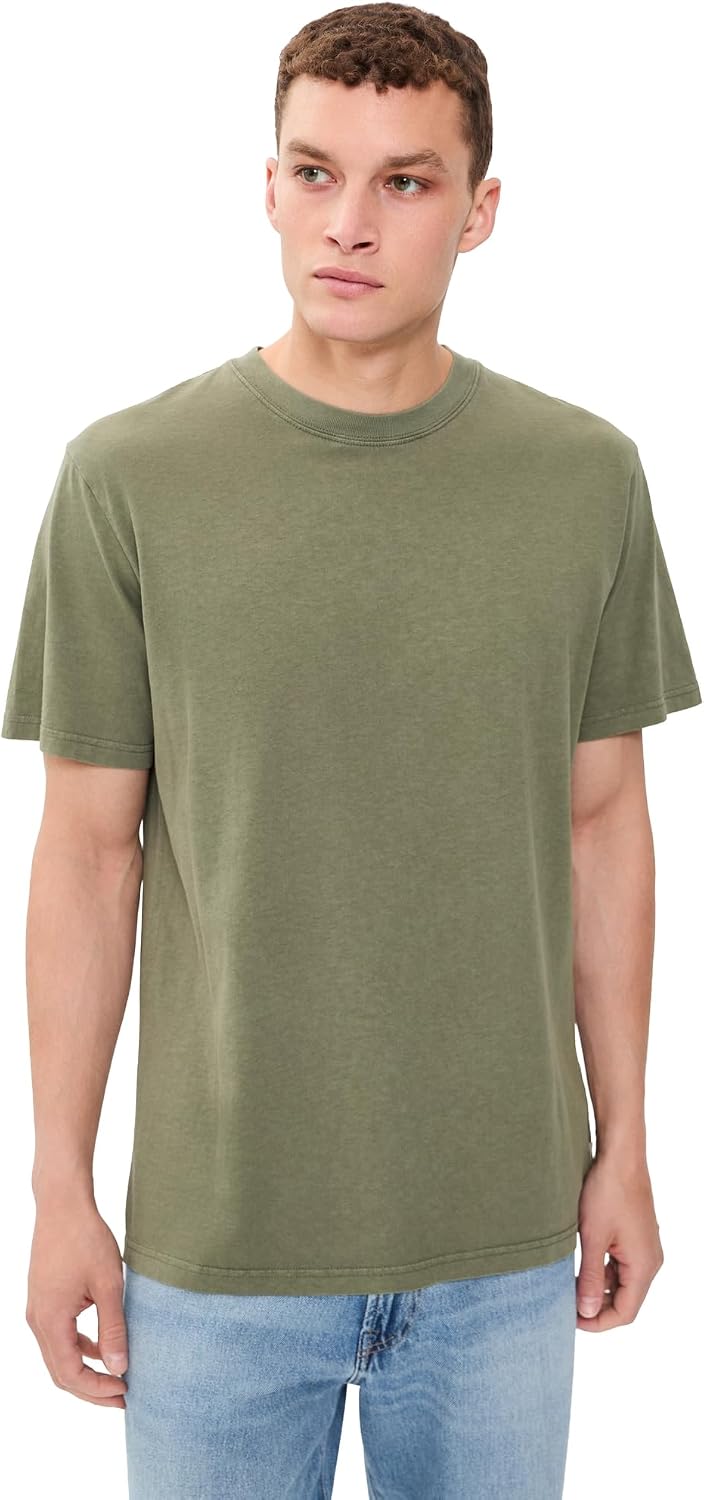 RHYTHM Men's Classic Vintage Tee - Olive