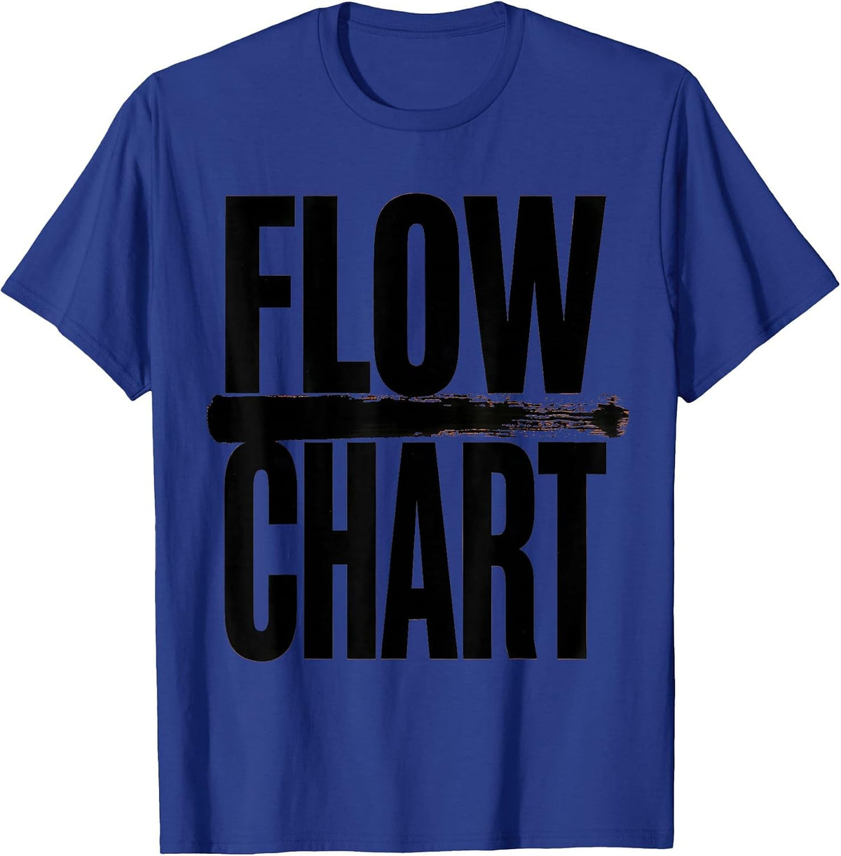 Flow-chart Dyslexia Teacher Humor Reading Specialist T-Shirt - Royal Blue
