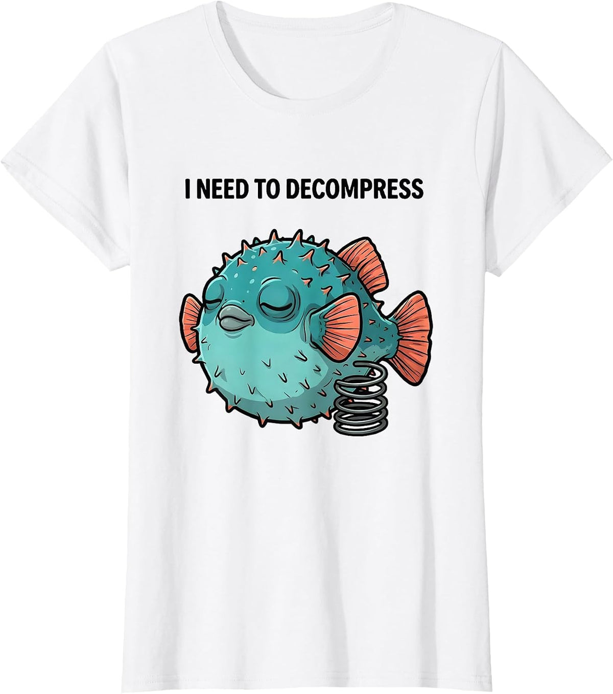 I Need To Decompress Funny Autism Meme Autistic Humor T-Shirt - White