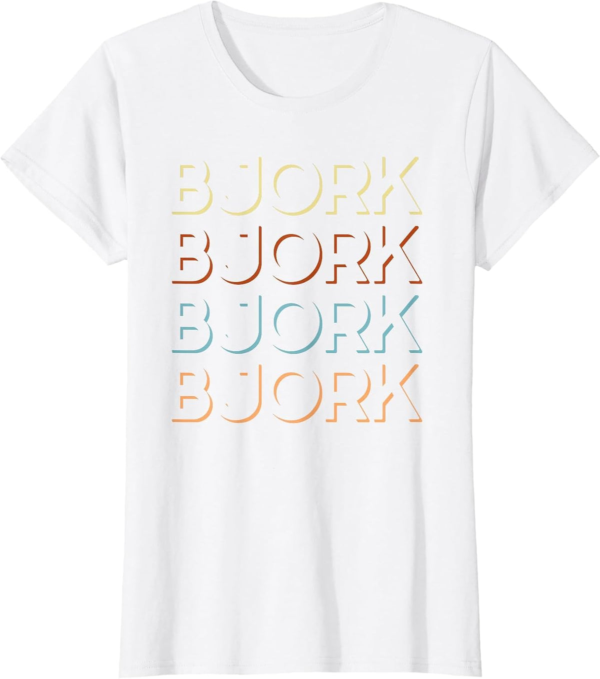 Bjork My Personalized Tee T-Shirt T-Shirt - White