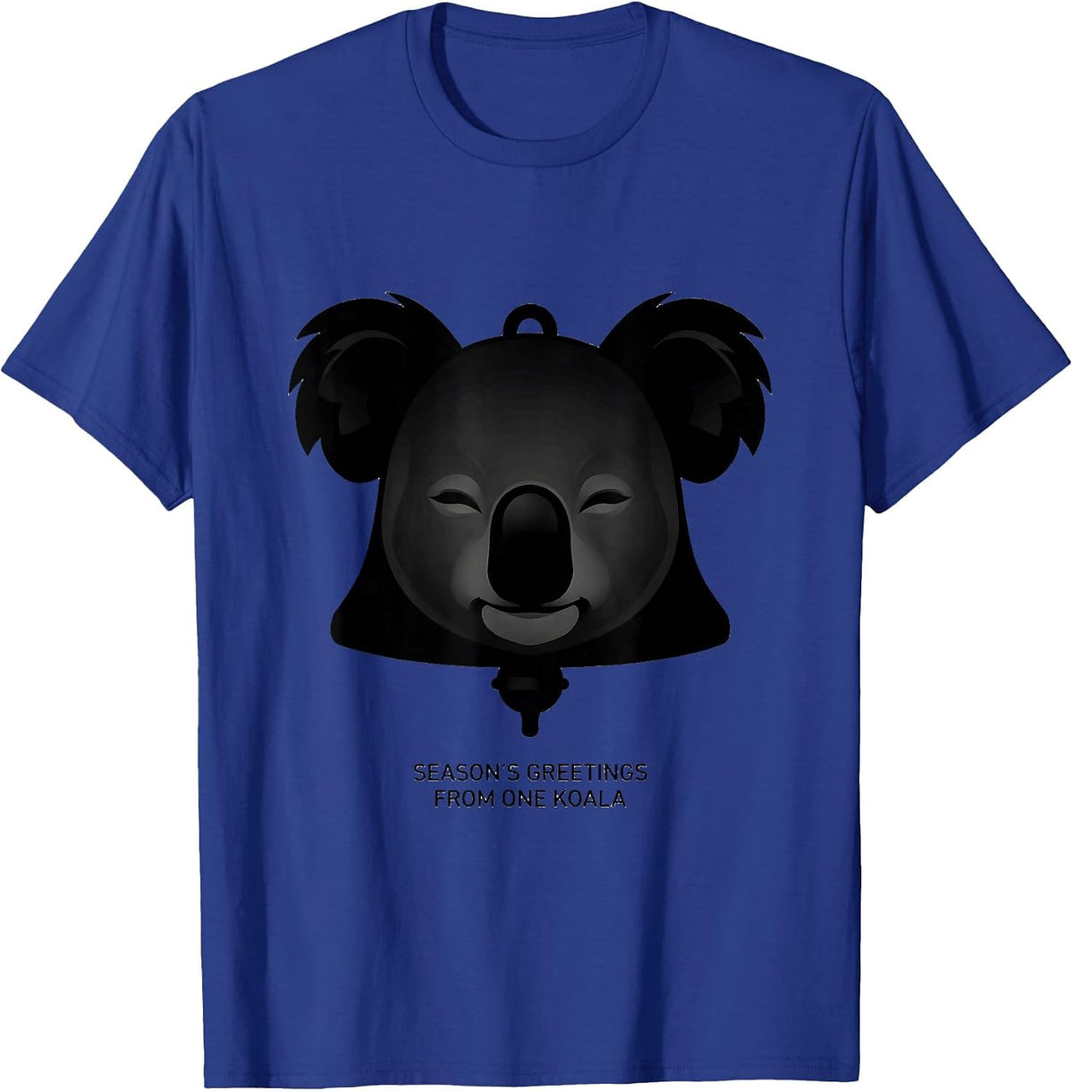 Men's Season's Greetings From One Koala Funny Koala Lover T-Shirt - Royal Blue