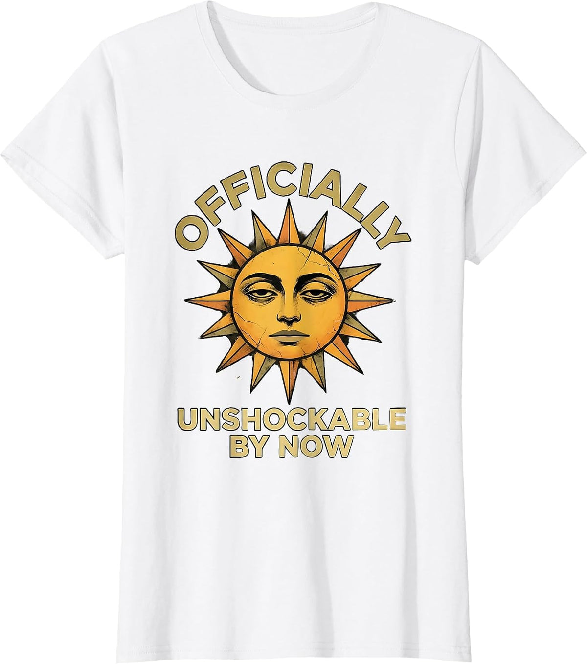 Officially Unshockable By Now Middle School Teacher T-Shirt - White