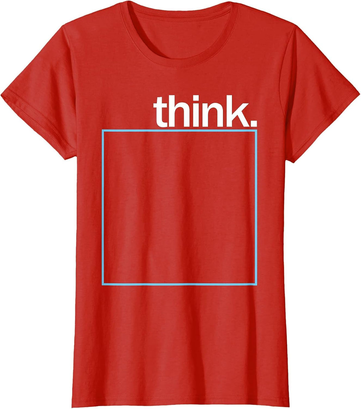 Think Outside The Box T-Shirt - Red