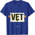 Vet On Day Patriotic Military Veteran Appreciation T-Shirt - Royal Blue