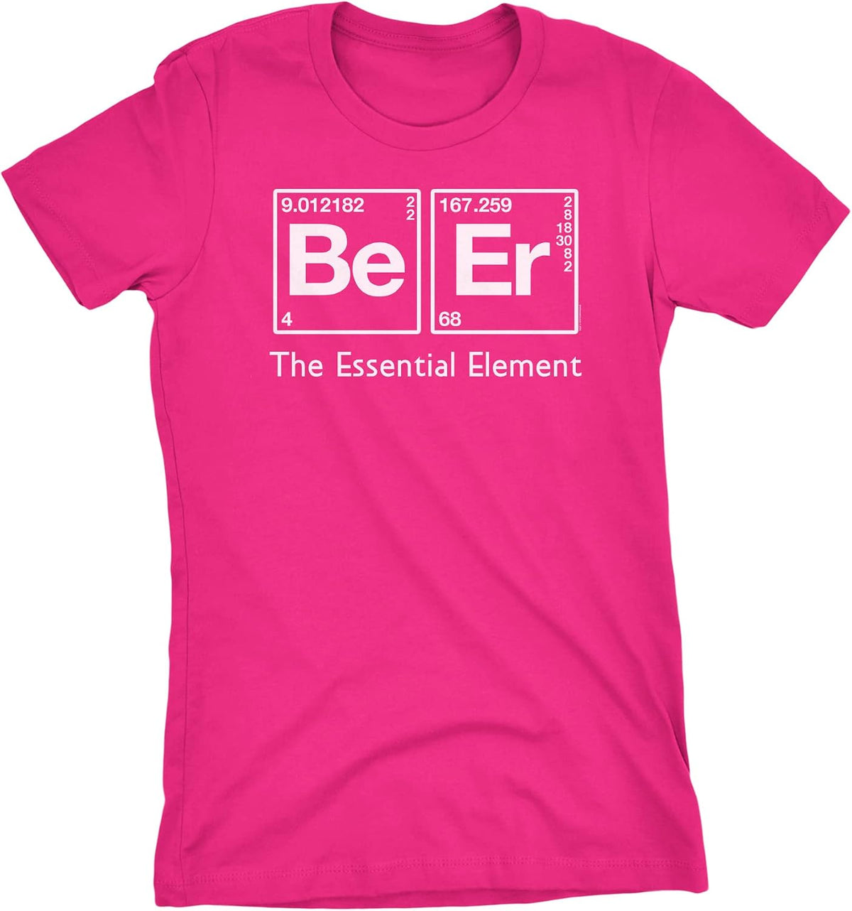 Beer Elements Funny Periodic Table Adult Humor T-Shirt for Men Women - Womens Heliconia-0001