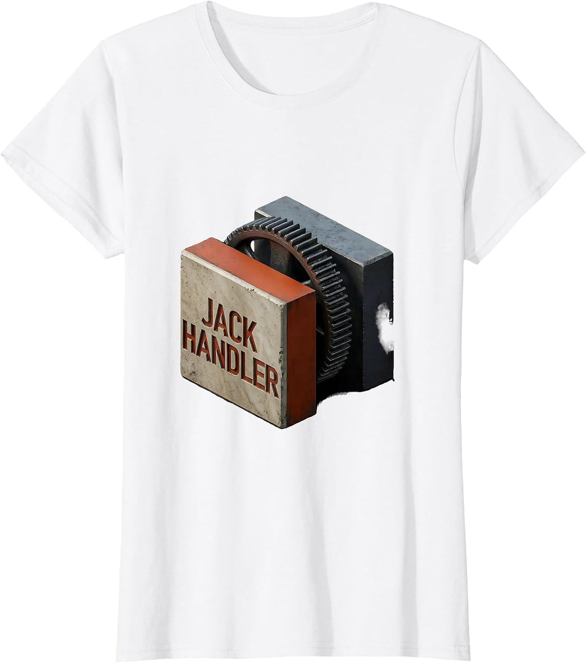 Jack Handler Rugged Oilfield Worker Gift Occupational Pride T-Shirt - White