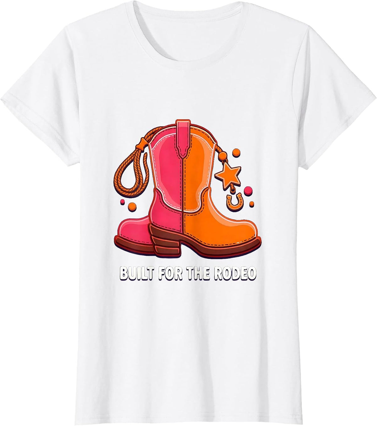 Save A Horse Ride A Cowboy Rodeo Design T-Shirt - White