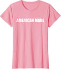 Mademark Patriotic/USA Pride T-Shirt - Pink-american Made
