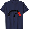 Koala Gauge Funny Animal Lover Humor T-Shirt - Navy Blue