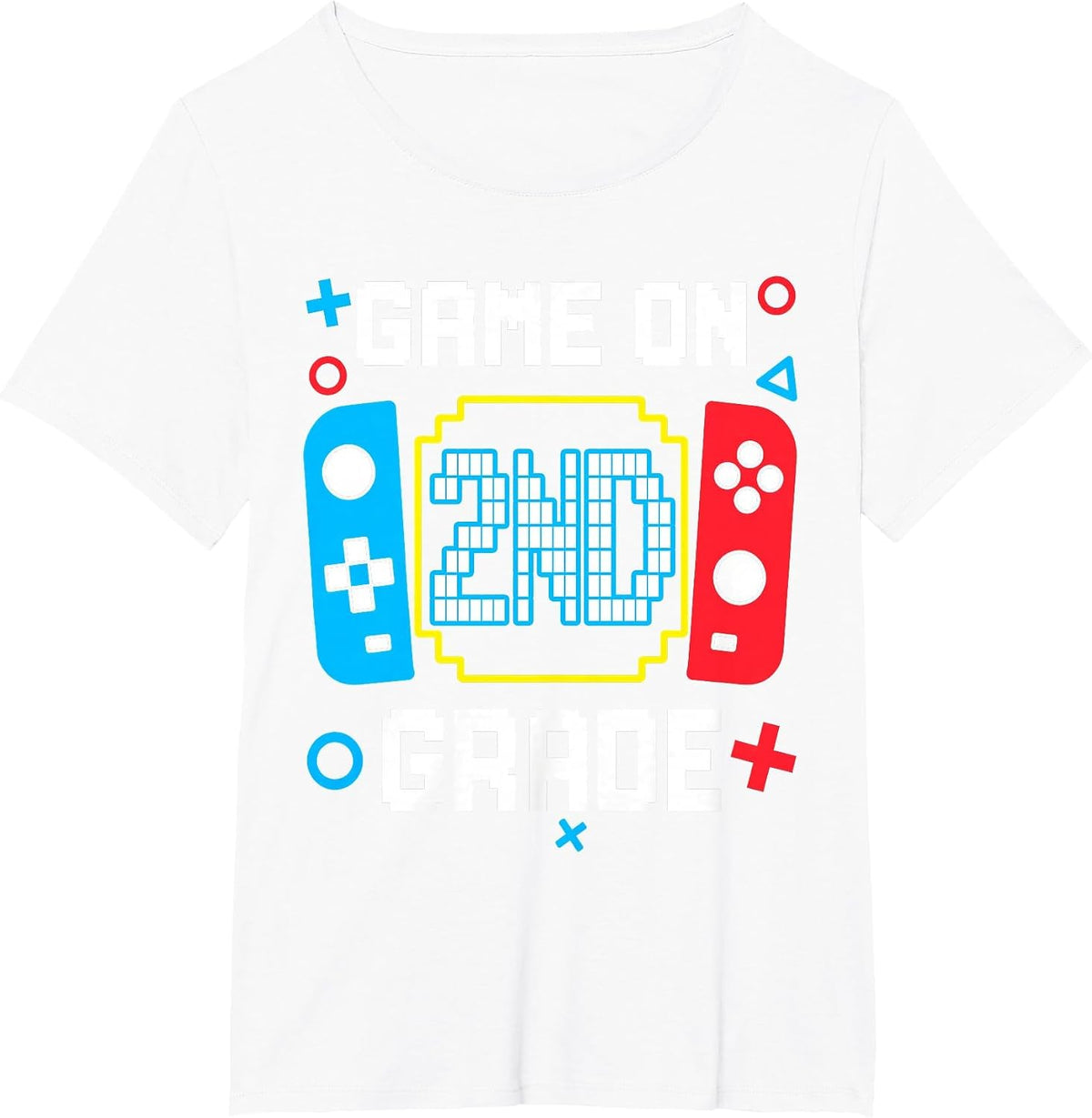 2nd Grade for Boys Back to School First Day of Second Grade T-Shirt - White