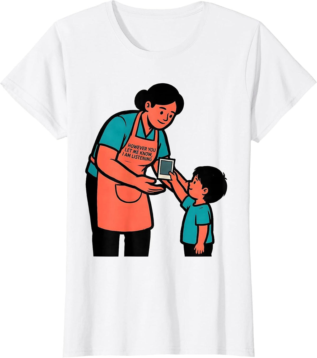 However You Let Me Know, I Am Listening SLP T-Shirt - White