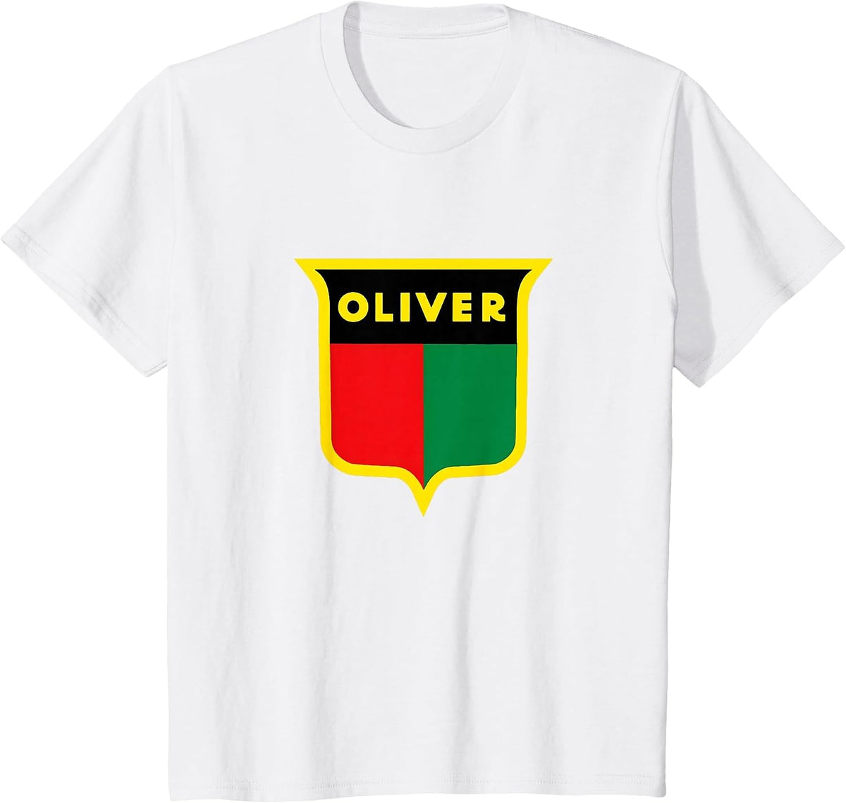 Oliver Tractors Vintage Logo Retro Farming Apparel T-Shirt - White