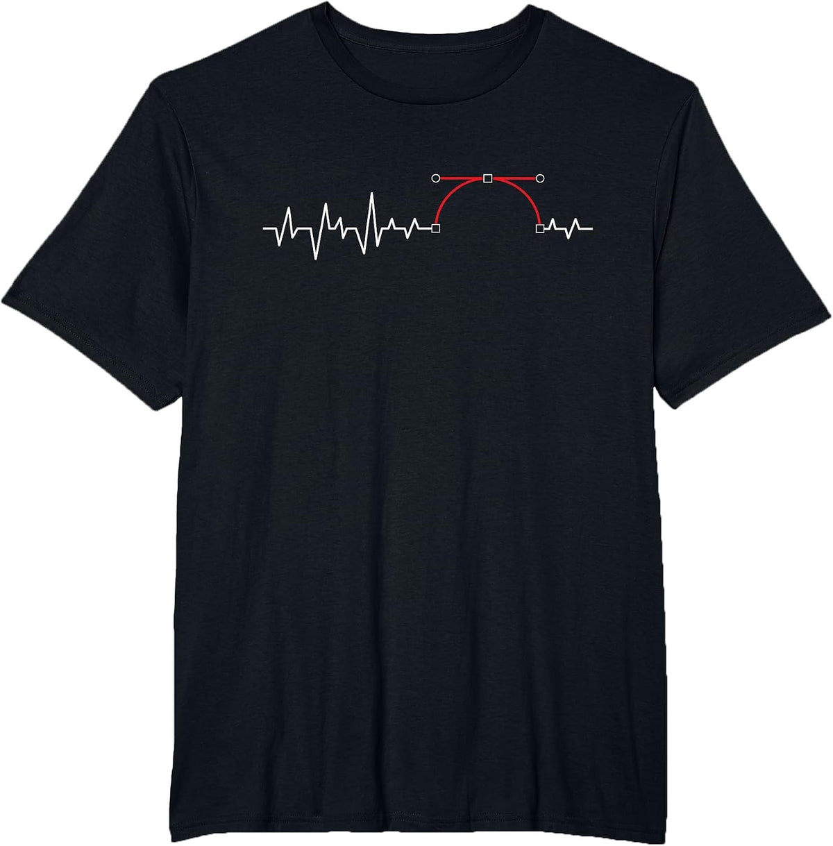 Heartbeat Animator - Cartoonist Motion Designer Illustrator T-Shirt - Black