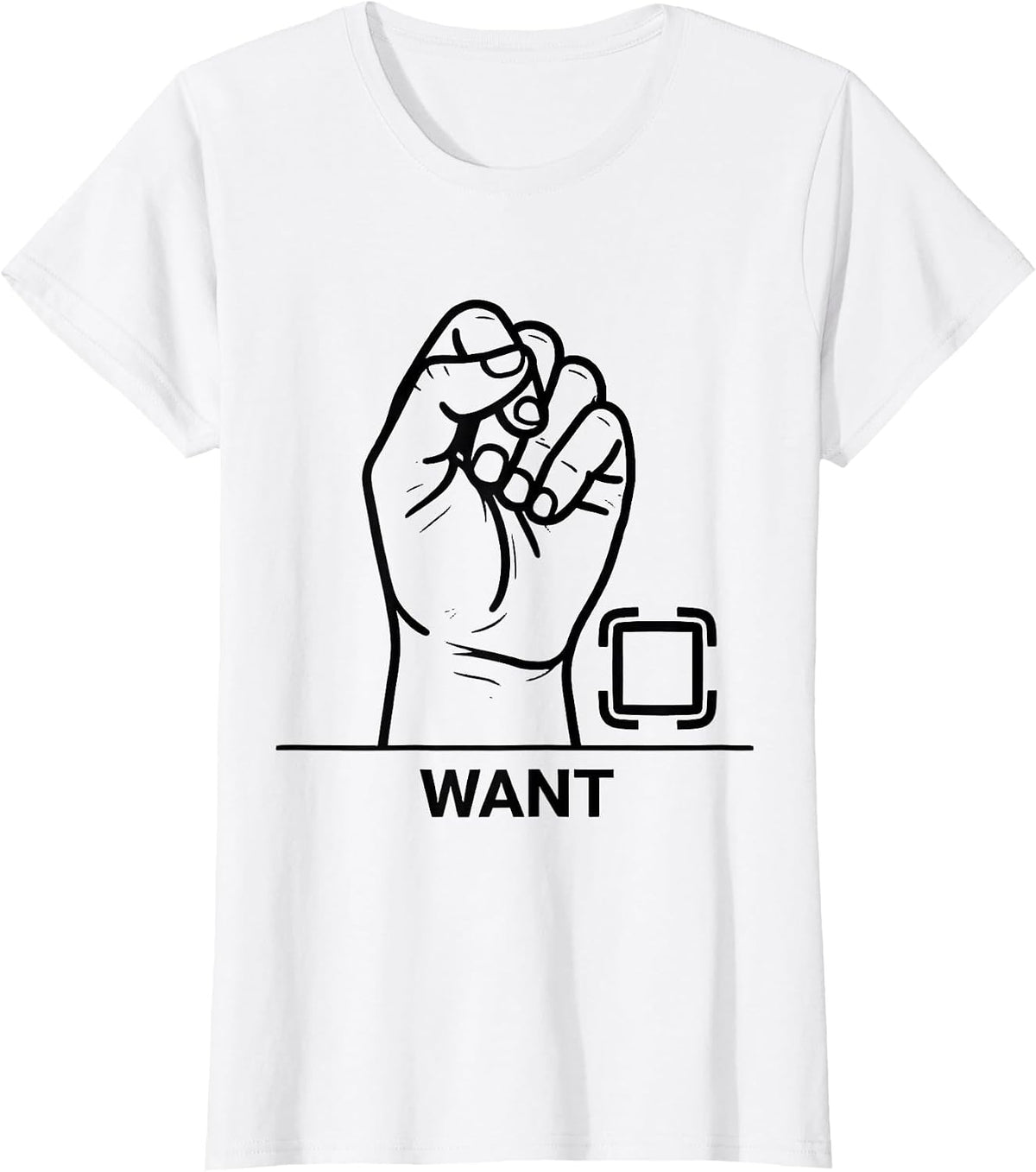 Women's Want Supportive AAC Speech Therapy Communication Advocacy T-Shirt - White