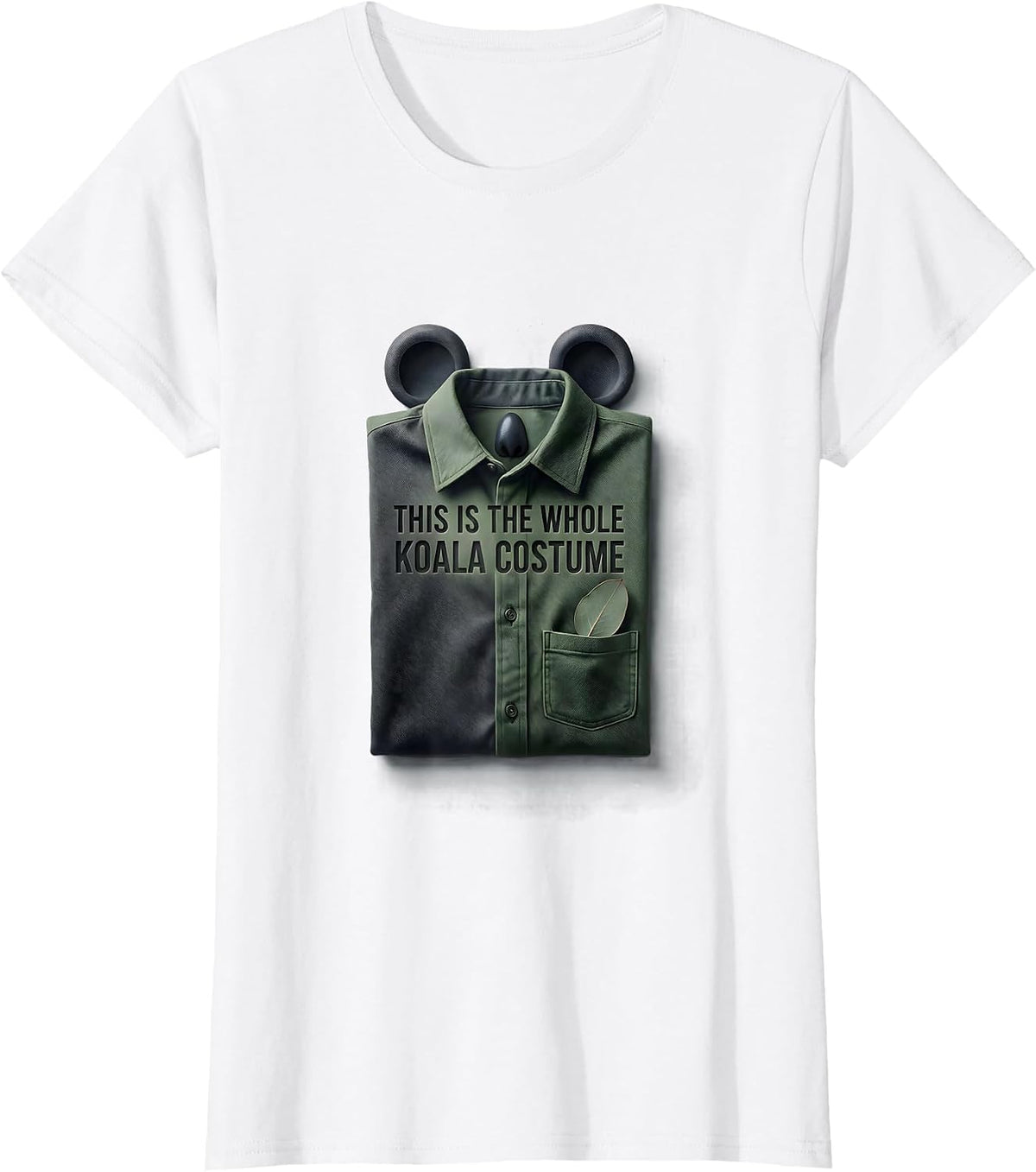 This Is The Whole Koala Costume Funny Koala Lover Novelty T-Shirt - White