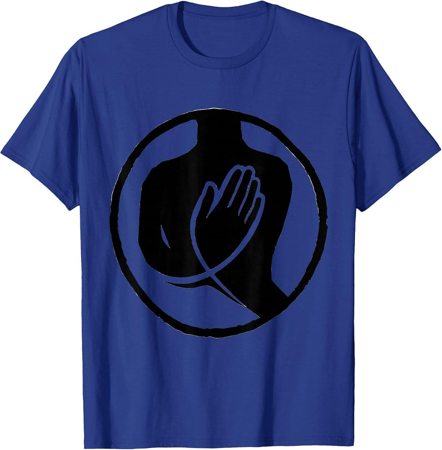 ASL Please Sign Language Deaf Awareness Identity T-Shirt - Royal Blue