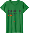 Women's Pre-Rated: 100% Koala Tea Funny Koala Lover Animal Humor T-Shirt - Kelly Green