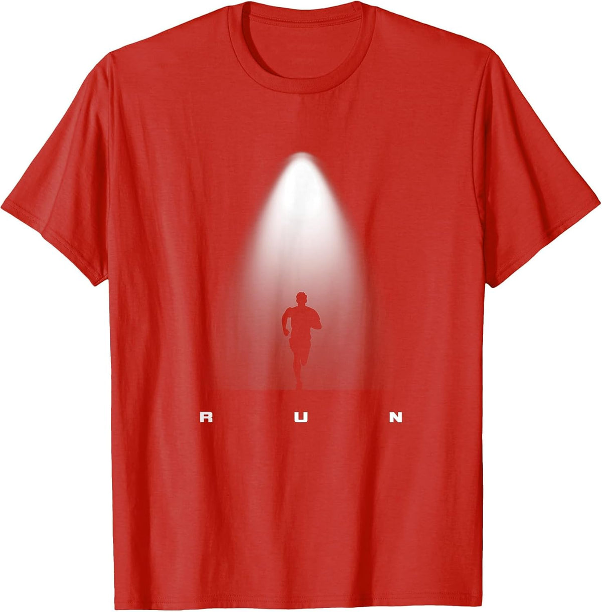Runner Running T-Shirt - Red