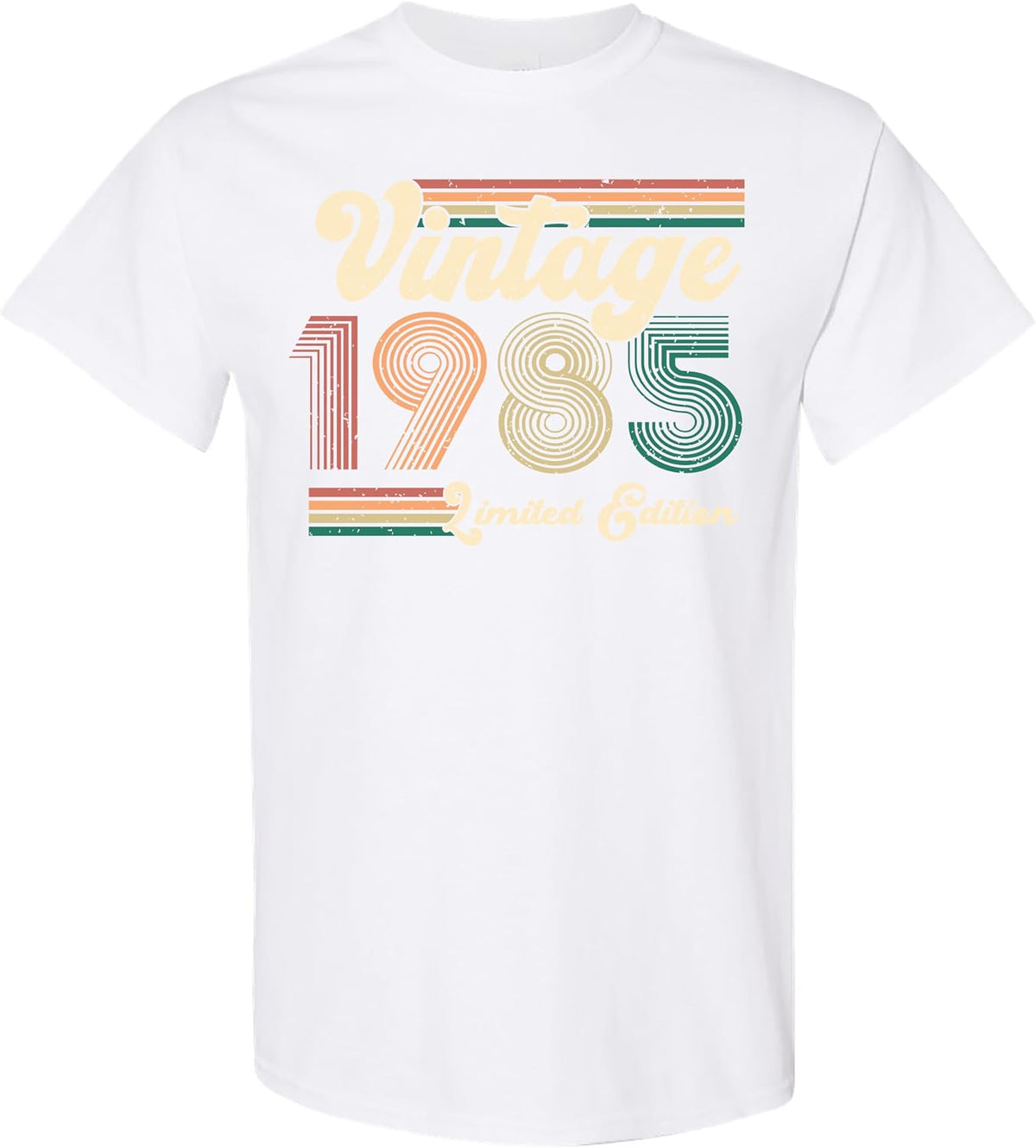 Vintage 1985 Limited Edition Retro Graphic T-Shirt – Birthday Gift for Men or Women - White