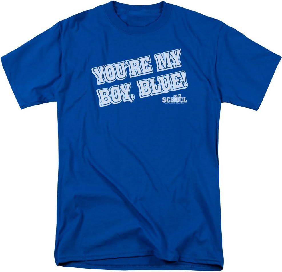 Trevco Men's Old School Frank The Tank T-Shirt - Royal Blue