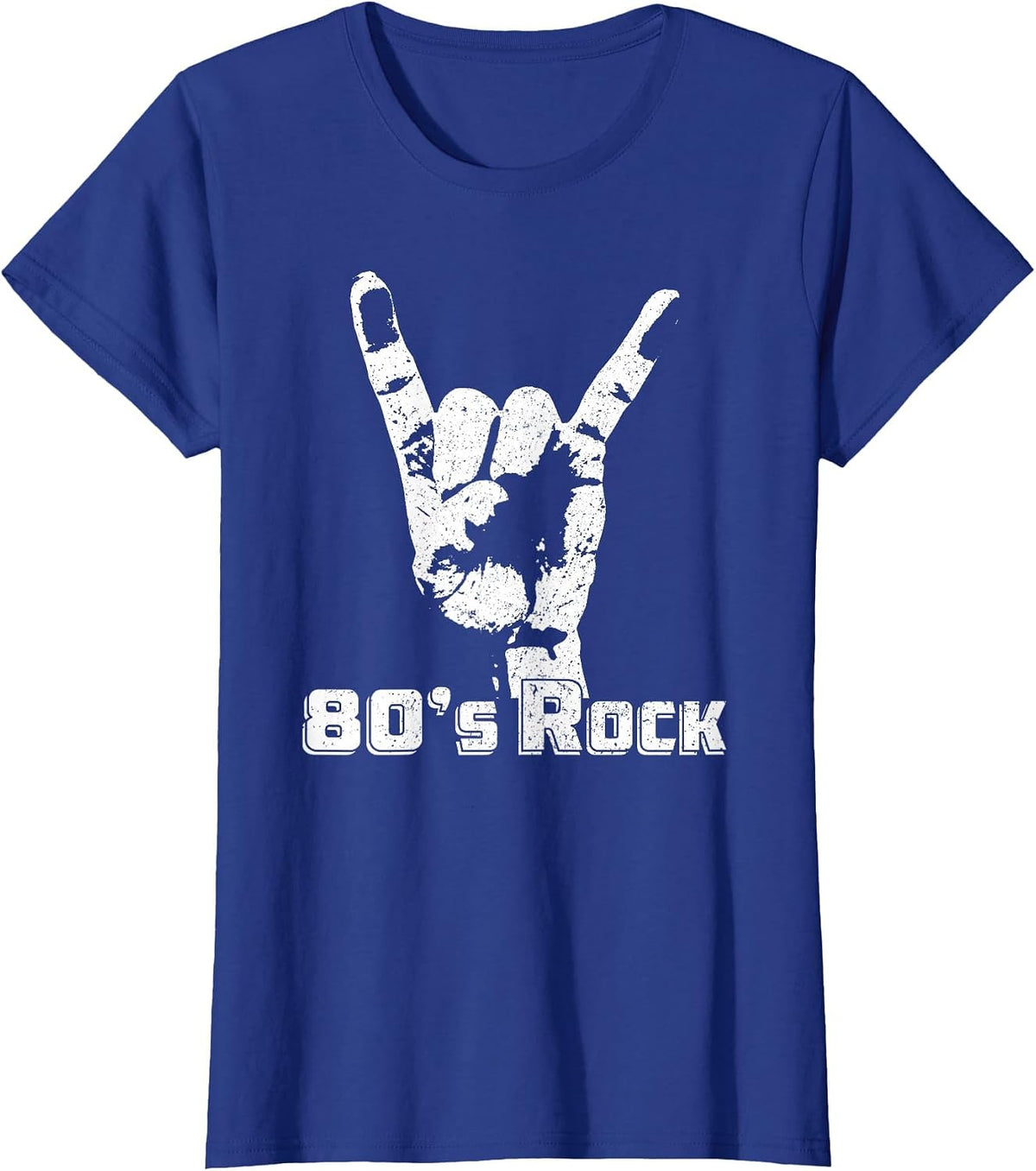 80 s Rock - 80s Rock Band T-Shirt - Royal Blue