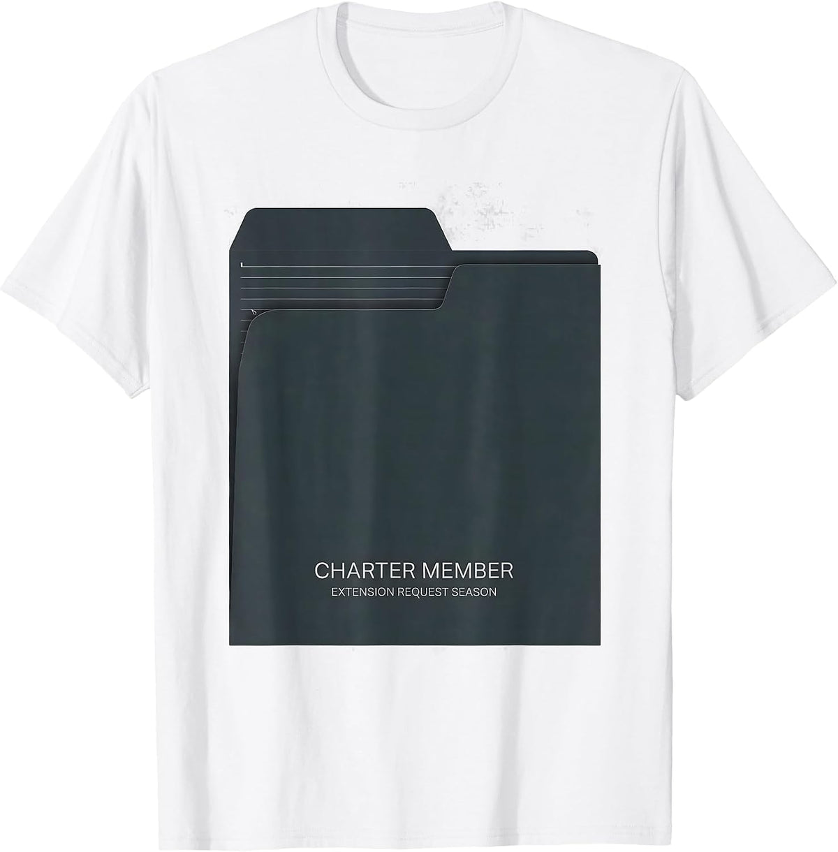 Men's Charter Member Extension Request Season Special Education T-Shirt - White