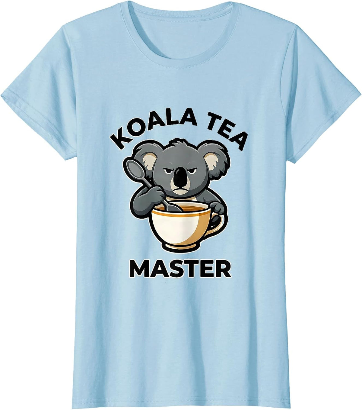 Koala Tea Master Funny Koala Lover Cute Animal Gift T-Shirt - Baby Blue