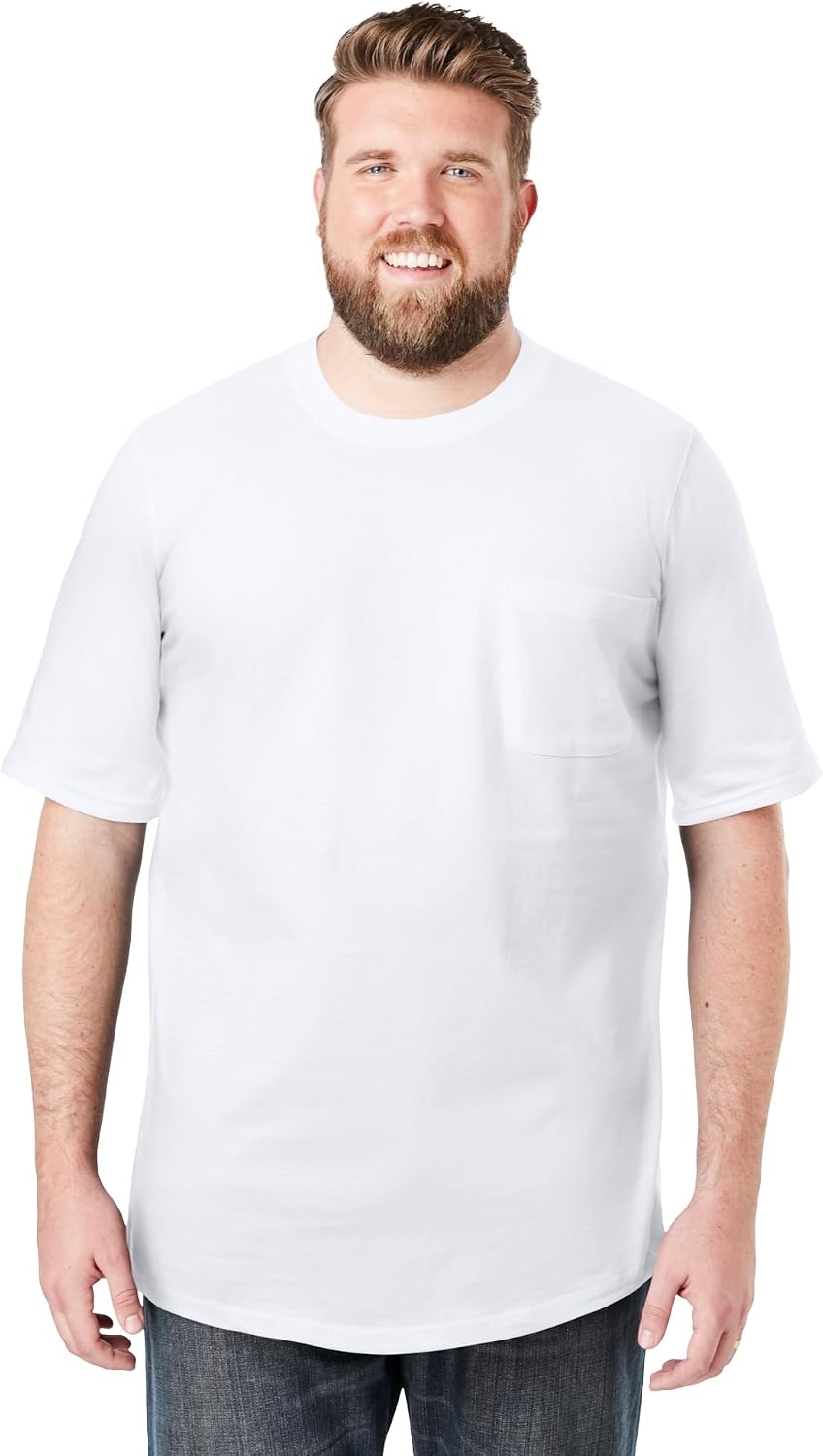 Boulder Creek Heavyweight Pocket Crewneck T-Shirt - White