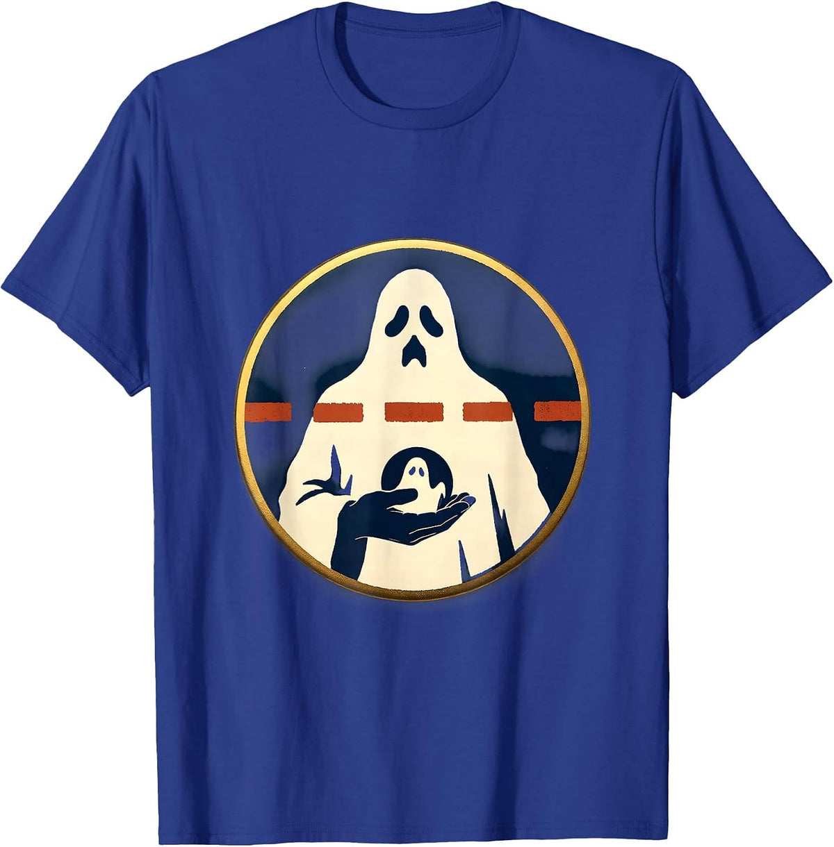 Sealed Ghost Badge Para Normal Activities Paraprofessional T-Shirt - Royal Blue