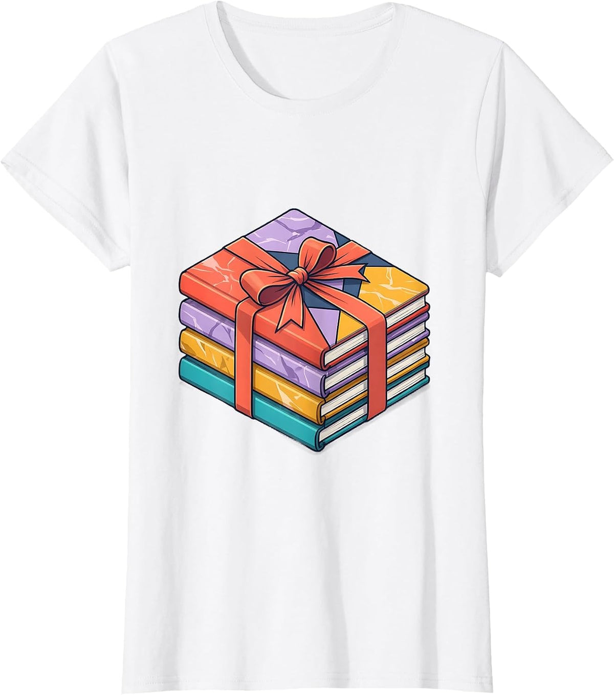 Middle School Teacher Composition Notebooks Graphic T-Shirt - White