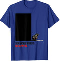Six More Weeks, No Appeal Funny Groundhog Day Vintage Badge T-Shirt - Royal Blue