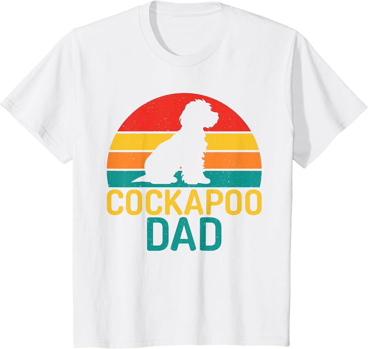 Cockapoo Dad Cockapoo T-Shirt - White