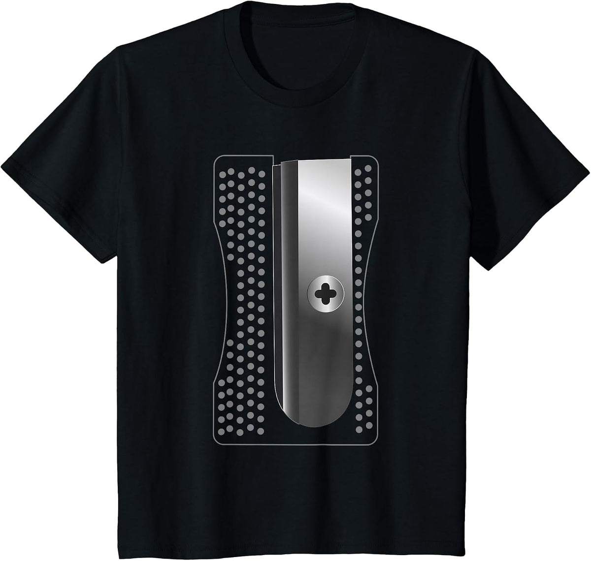 Sharpener Teacher Halloween Costume Funny School Student T-Shirt - Black