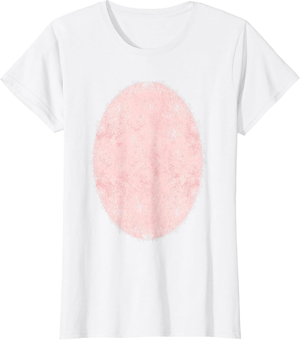 Halloween Pop Belly Pink Pig Costume T-Shirt - White