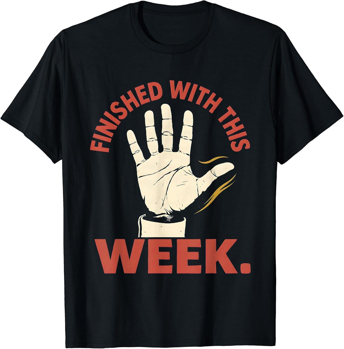 Men's Finished With This Week Funny ASL Teacher Inclusion School T-Shirt - Black