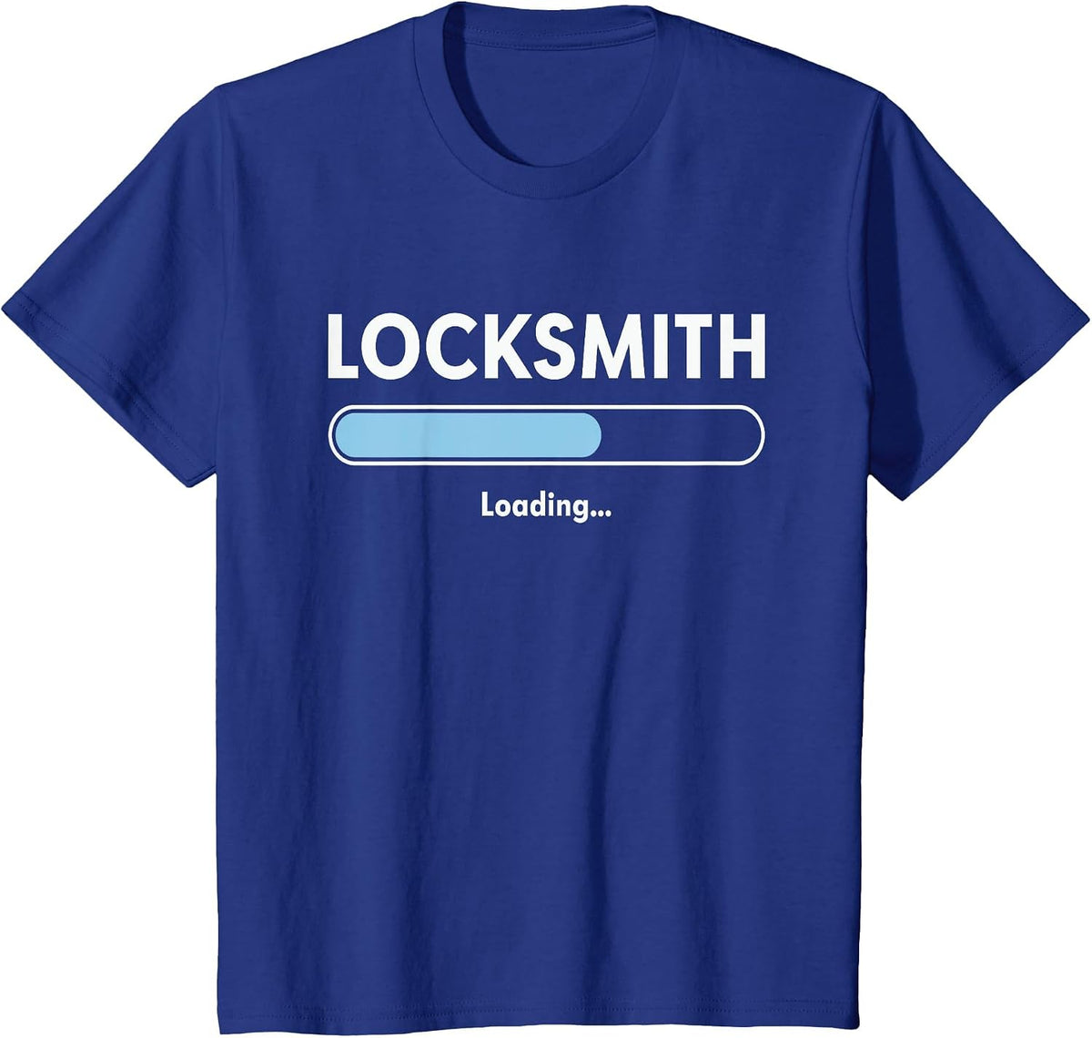 Locksmith Loading Locksmith Shirt Lockout Specialist T-Shirt - Royal Blue