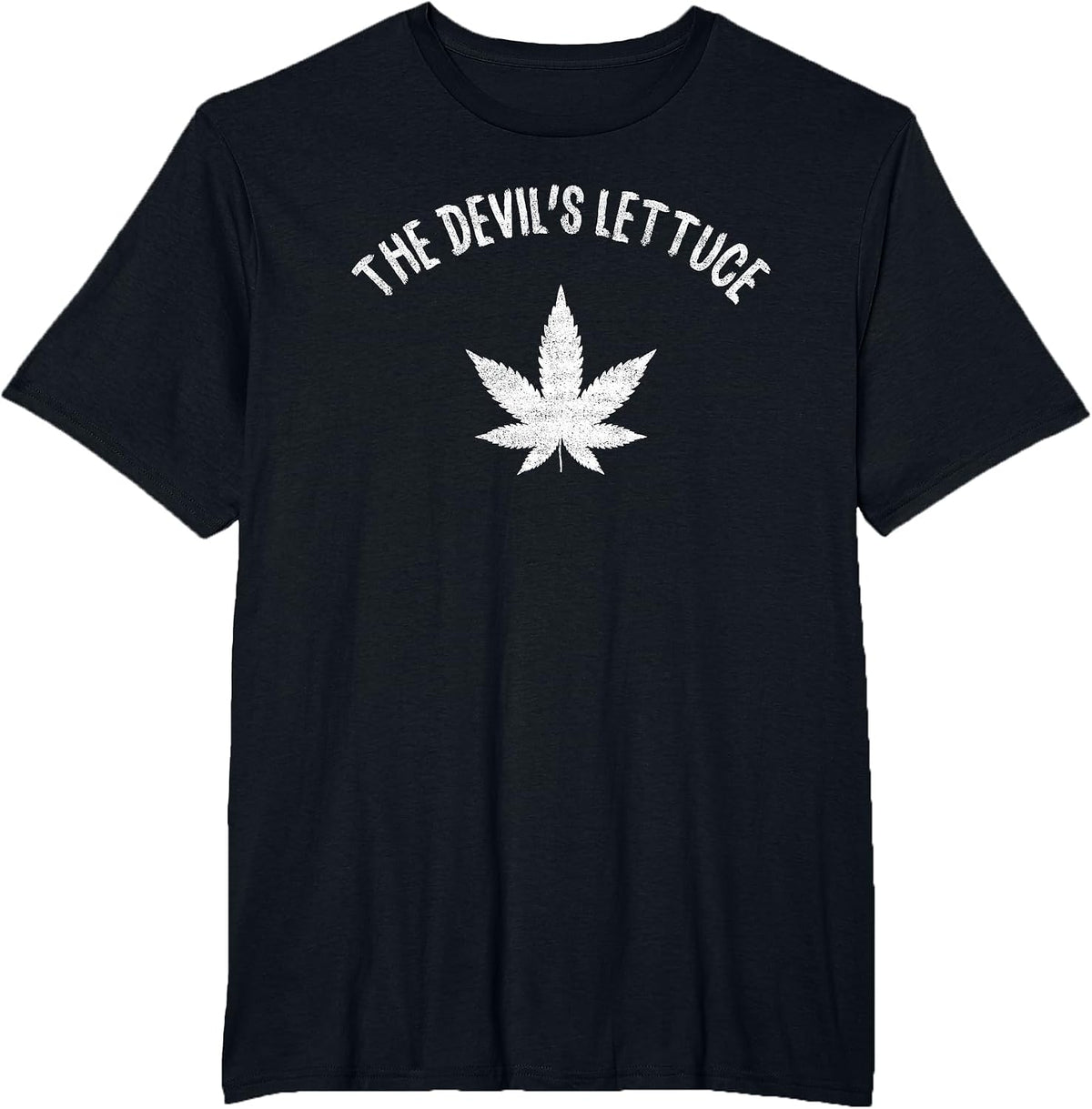 The Devil's Lettuce T-Shirt - Black